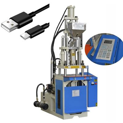 دستگاه قالب گیری تزریقی دستگاه ساخت کابل شارژ USB عمودی کوچک