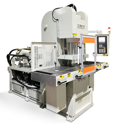 ماشین قالب گیری تزریق عمودی سیم برق دو کشویی با ایمنی بالا برای دوشاخه